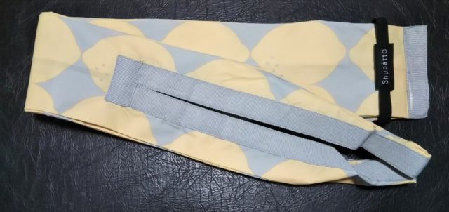 エコバッグのポリエステルテープの部分